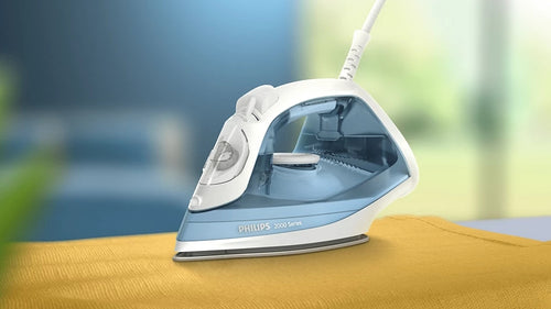 Philips 2000 Series DST2010/20 | Steam Iron | 2000W | Lightweight | Kills 99.9% Bacteria