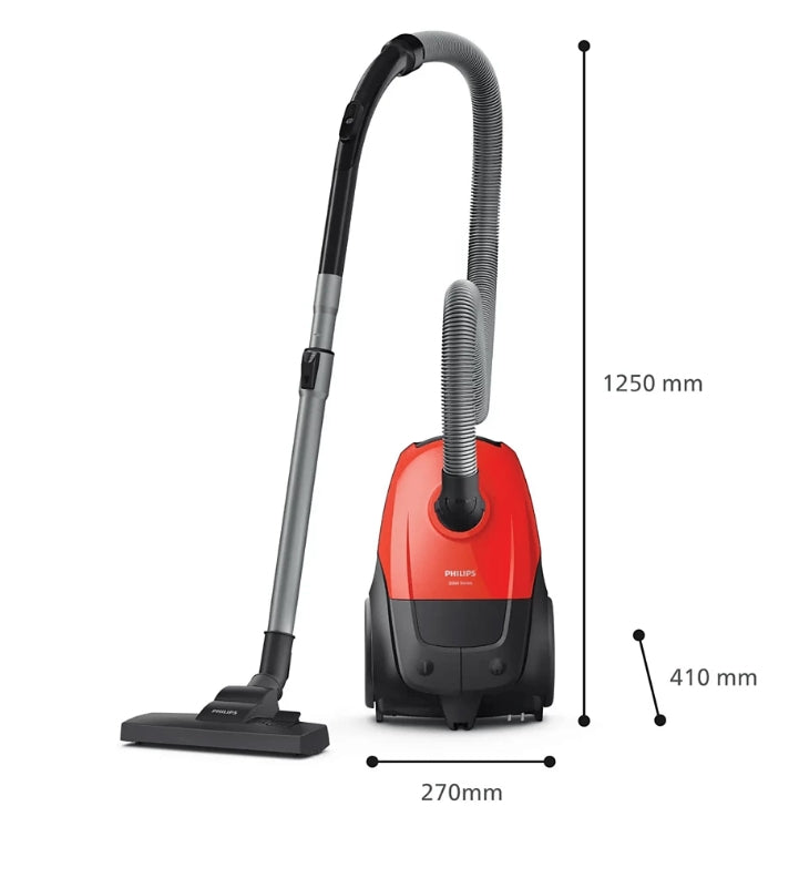 Philips 2000 Series XD2042/10 | Bagged Vacuum | 1800W | HEPA Filter | 9m Reach