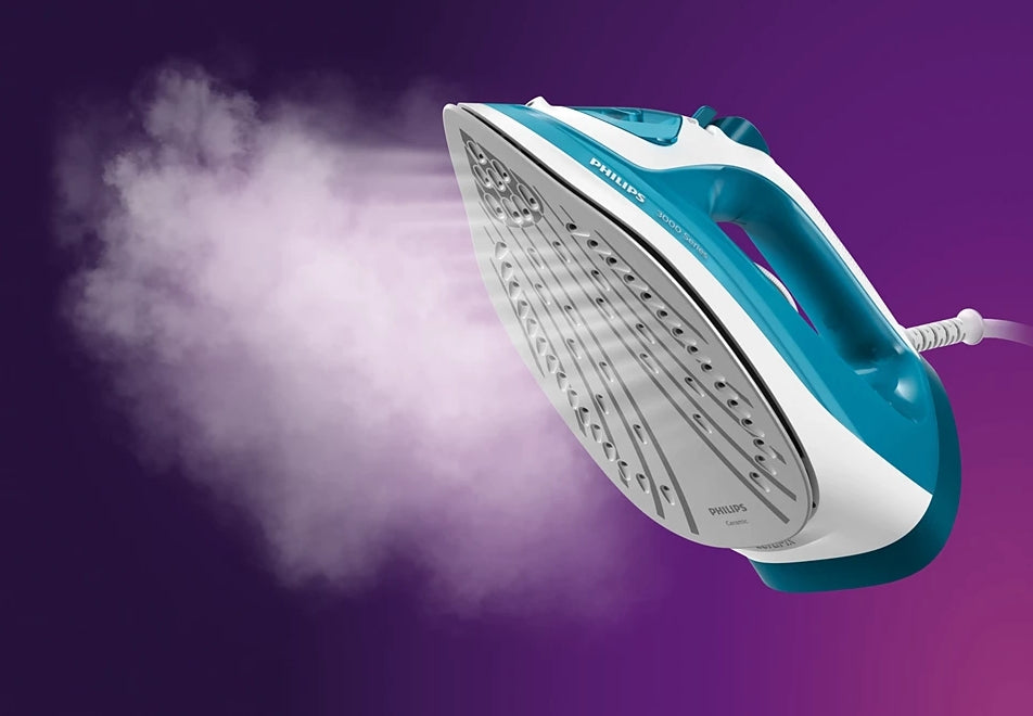 Philips 3000 Series DST3011/26 | Steam Iron | 2100W | Ceramic Soleplate | 140g Boost