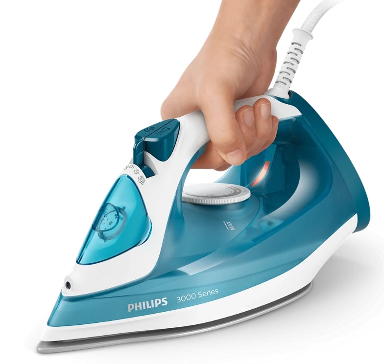 Philips 3000 Series DST3011/26 | Steam Iron | 2100W | Ceramic Soleplate | 140g Boost