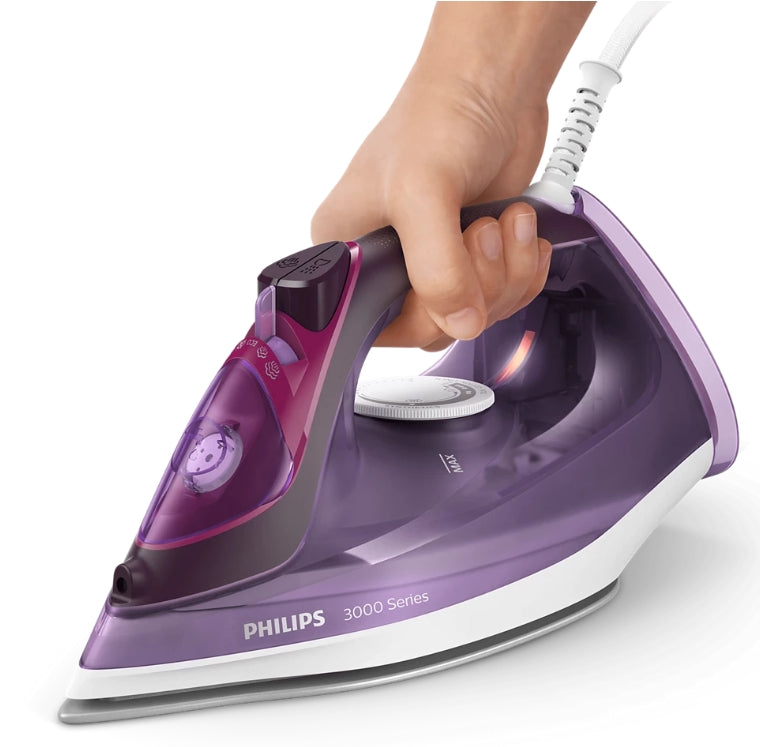Philips 3000 Series DST3041/36 | Steam Iron | 2600W | Ceramic Soleplate | 200g Boost