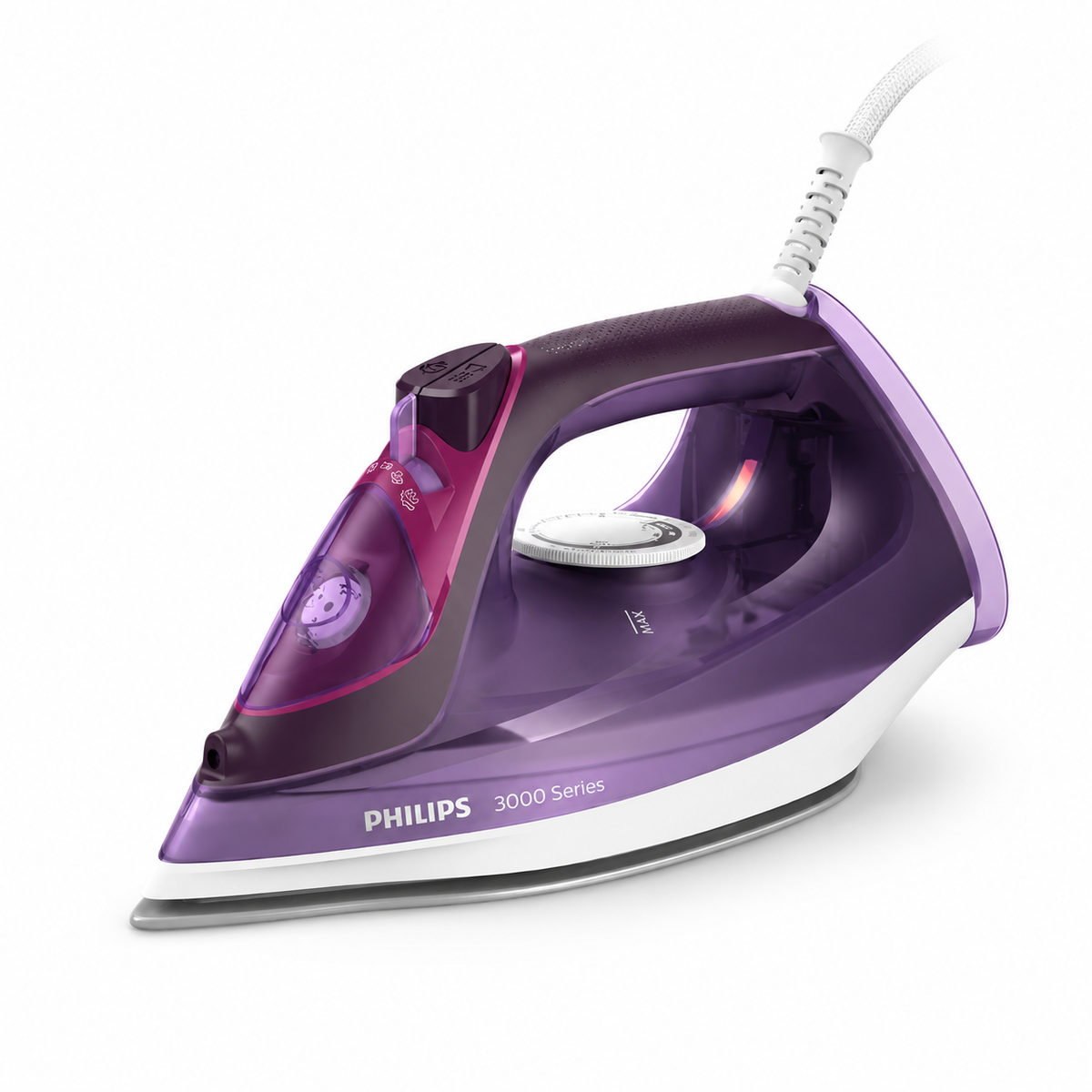 Philips 3000 Series DST3041/36 | Steam Iron | 2600W | Ceramic Soleplate | 200g Boost