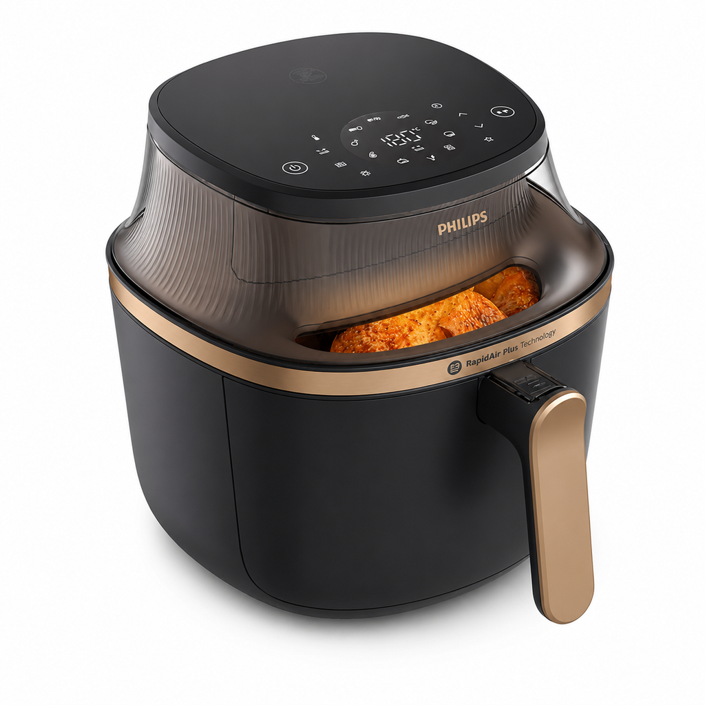 Philips 3000 Series NA342/09 | Airfryer 7.2L | 16 Functions | RapidAir Plus | Cooking Window