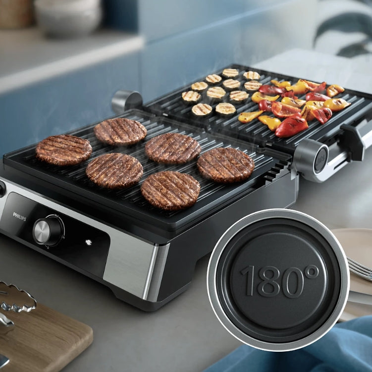 Philips 5000 Series Contact Grill - HD6301/90