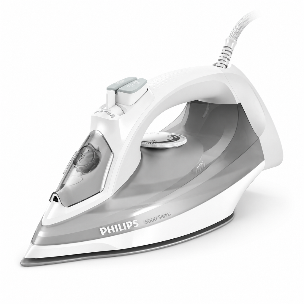 Philips 5000 Series DST5010/16 | Steam Iron | 2400W | SteamGlide Plus | 160g Boost
