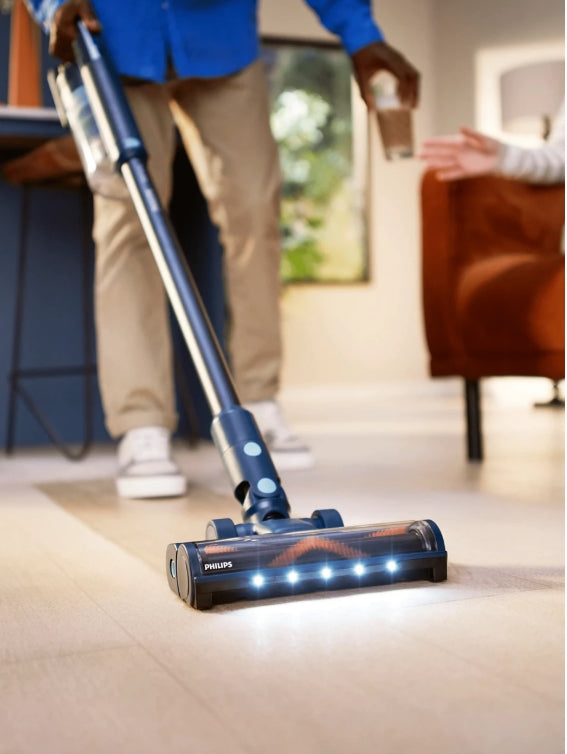 Philips 5000 Series XC5041/61 | Cordless Vacuum & Mop | TriActive LED | 60 Min Runtime