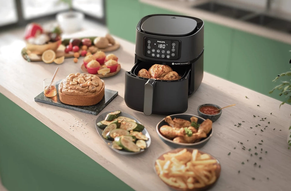 Philips 5000 Series XXL HD9285/93 | Connected Airfryer | 7.2L | 16-in-1 | HomeID App