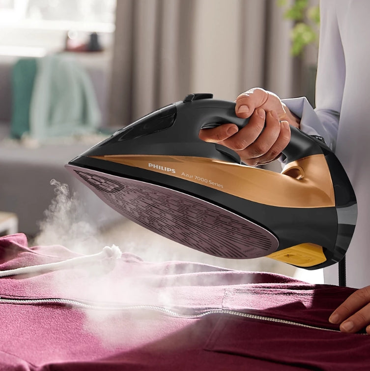 Philips 7000 Series DST7040/86 | Steam Iron | 2800W | SteamGlide Elite | 250g Boost