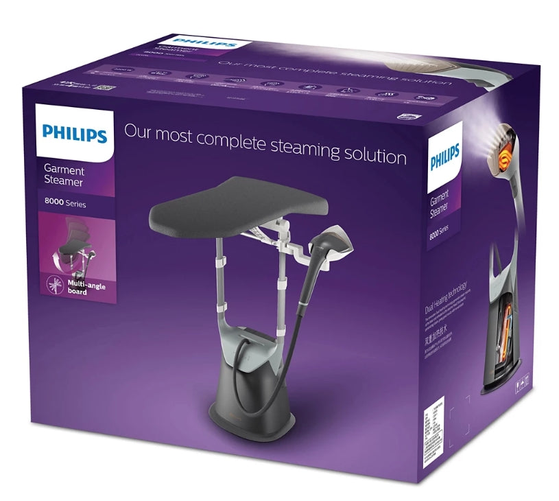 Philips All-in-One 8000 Series GC628/86 | Steam Iron Station | 90g/min | 2L Tank | OptimalTEMP
