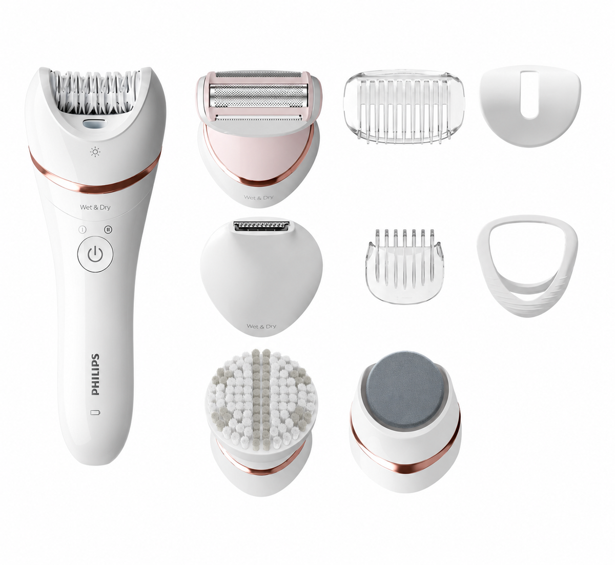 Philips Epilator Series 8000 Wet & Dry - BRE740/11