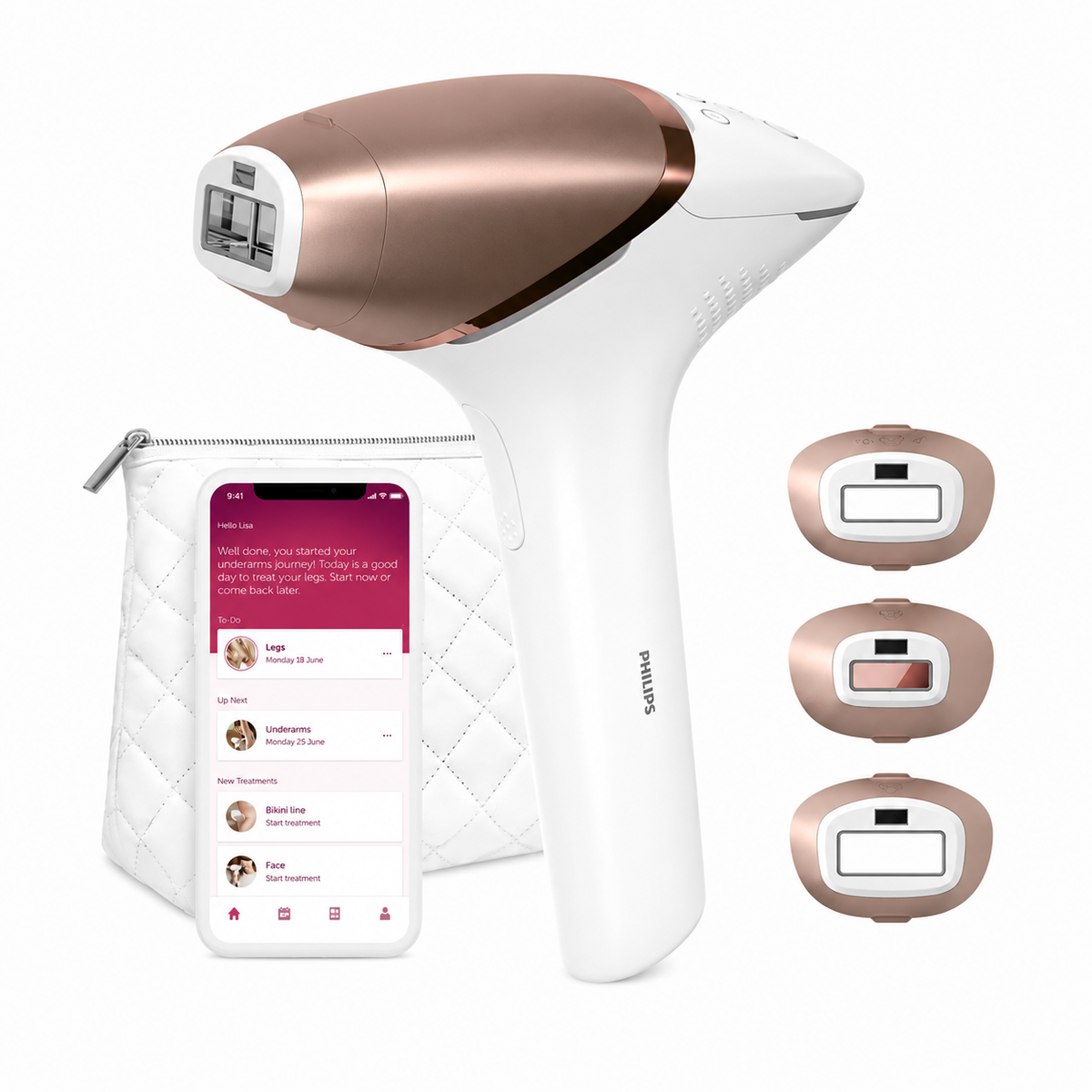 Philips Lumea IPL 9000 Series Hair Removal Device with SenseIQ - BRI955/60