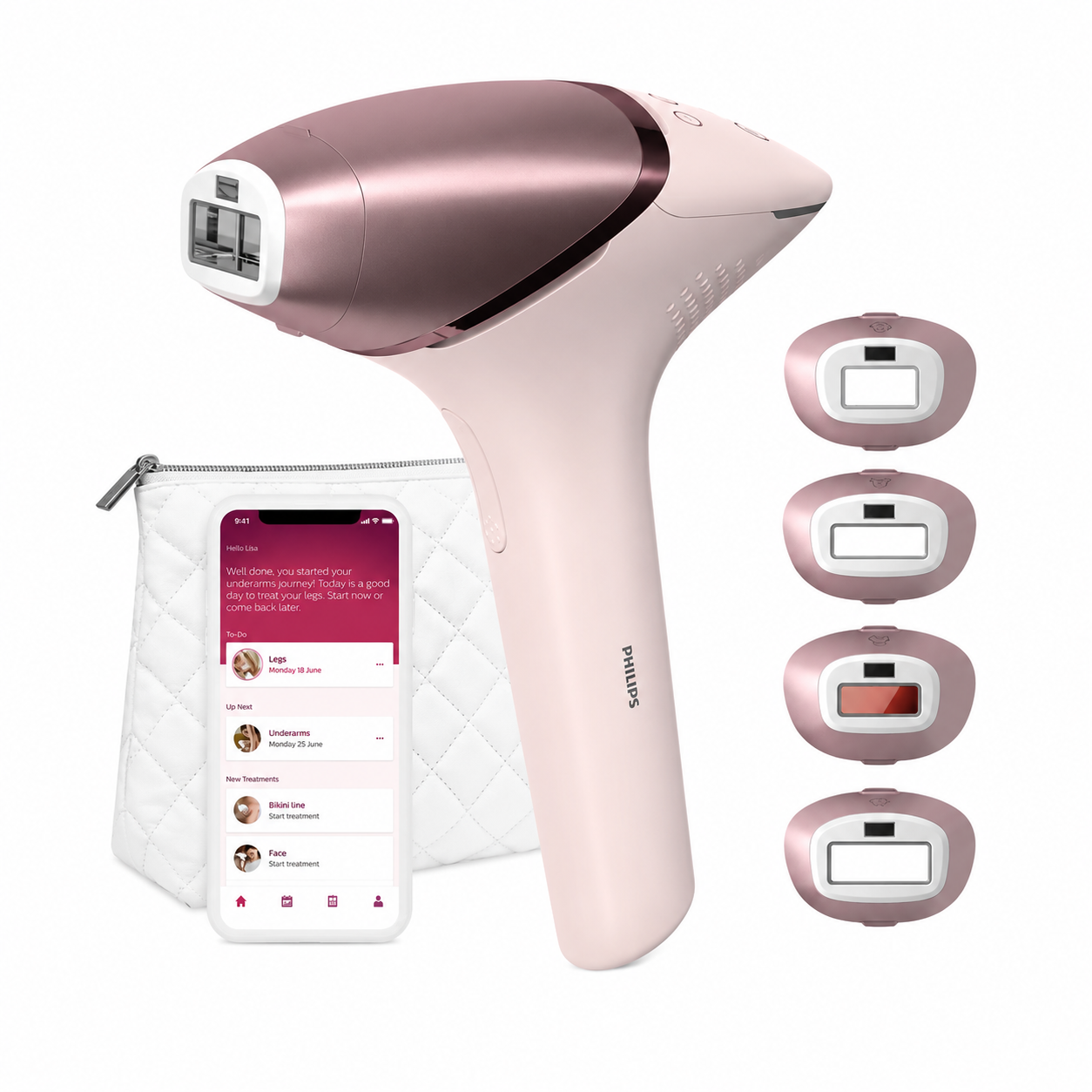 Philips Lumea IPL 9000 Series Hair Removal Device with SenseIQ - BRI958/60