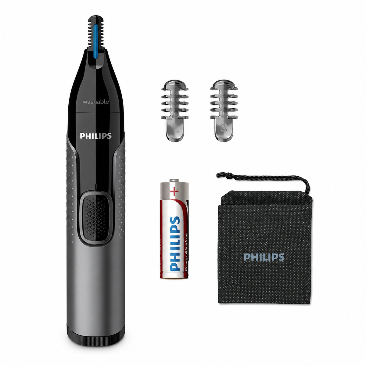 Philips Nose Trimmer Series 3000 - Nose, Ear & Eyebrow Trimmer NT3650/16