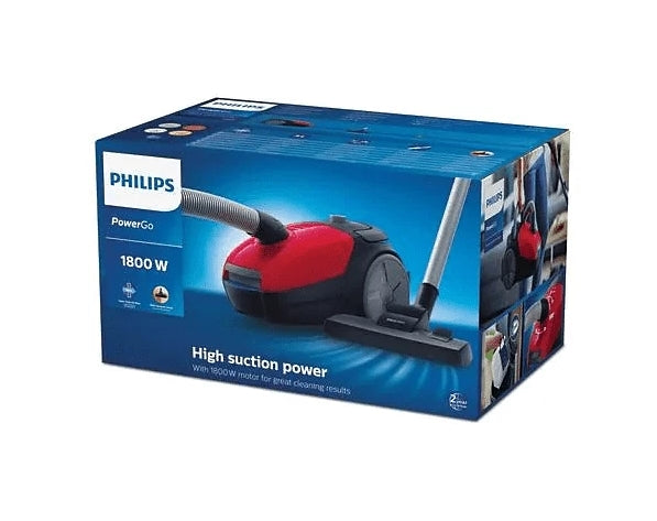 Philips PowerGo FC8293/61 | Bagged Vacuum | 1800W | Super Clean Air Filter | 3L