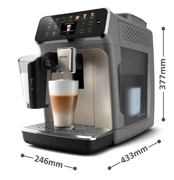 Philips Series 4400 Fully Automatic Espresso Machine - EP4446/70