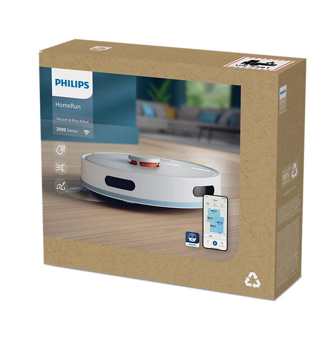 Philips XU2000/15 Robot Vacuum & Mop | 6000 Pa Suction | LDS Navigation