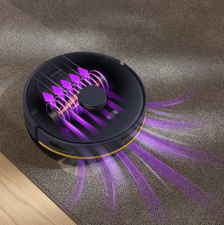 Philips XU2000/15 Robot Vacuum & Mop | 6000 Pa Suction | LDS Navigation