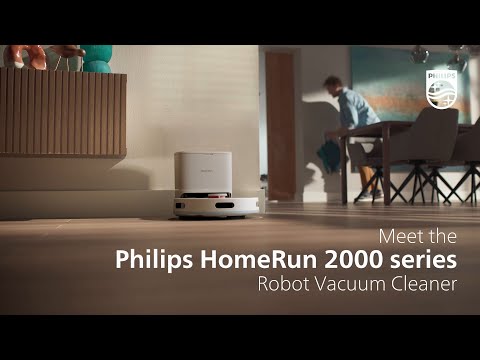 Philips XU2000/15 Robot Vacuum & Mop | 6000 Pa Suction | LDS Navigation