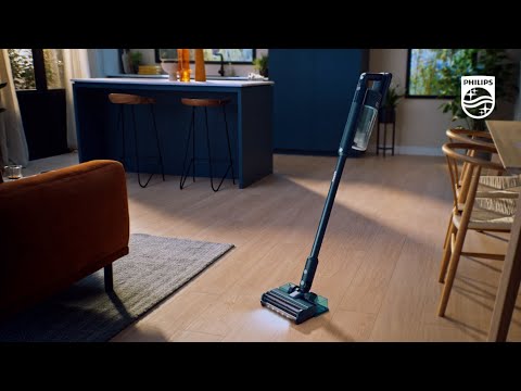 Philips 5000 Series XC5041/61 | Cordless Vacuum & Mop | TriActive LED | 60 Min Runtime